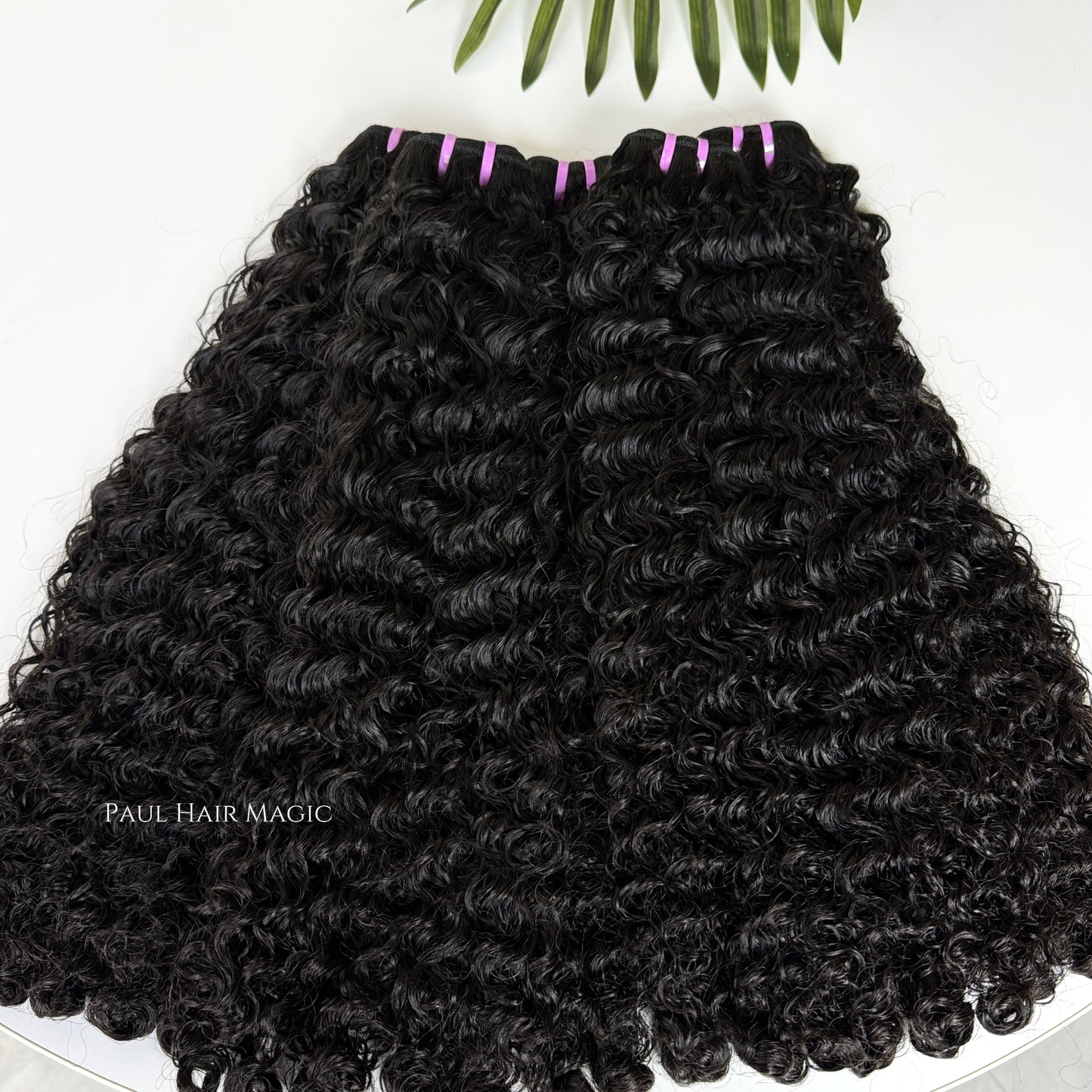 Burmese Curly Human Hair Bundles