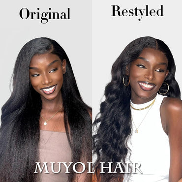 Kinky Straight Tape in Hair Extensions