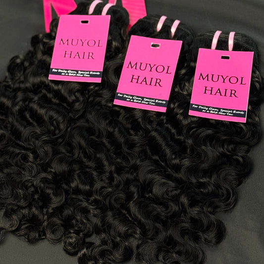 Indian curly hair bundles