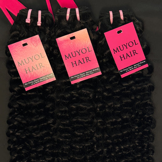 Water Wave Sew in Weft hair extensions