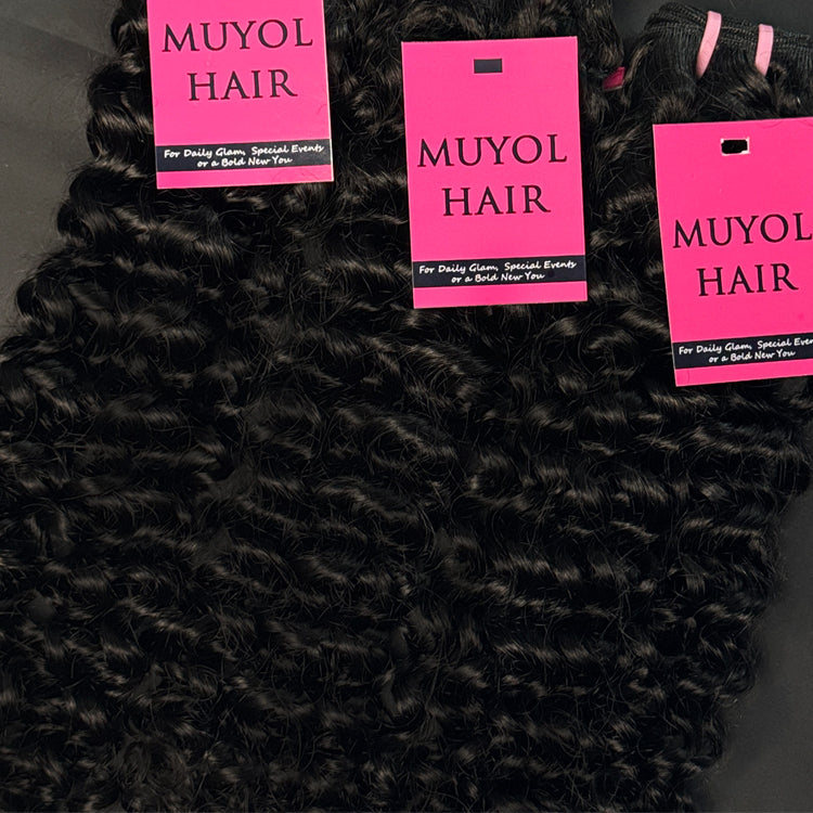 Water Wave Sew in Weft hair extensions