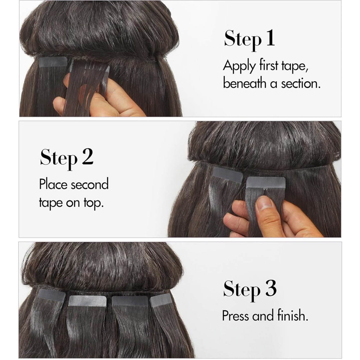 Natural Wavy Tape in Hair Extensions