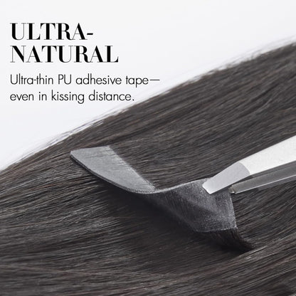 Natural Wavy Tape in Hair Extensions